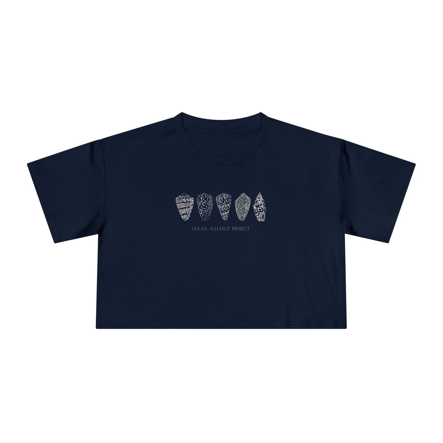 Black Shells/Women's Crop Tee