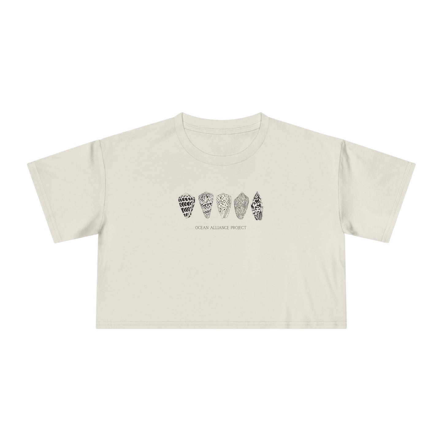 Black Shells/Women's Crop Tee