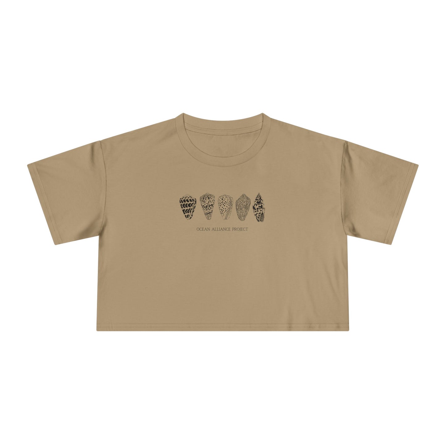 Black Shells/Women's Crop Tee