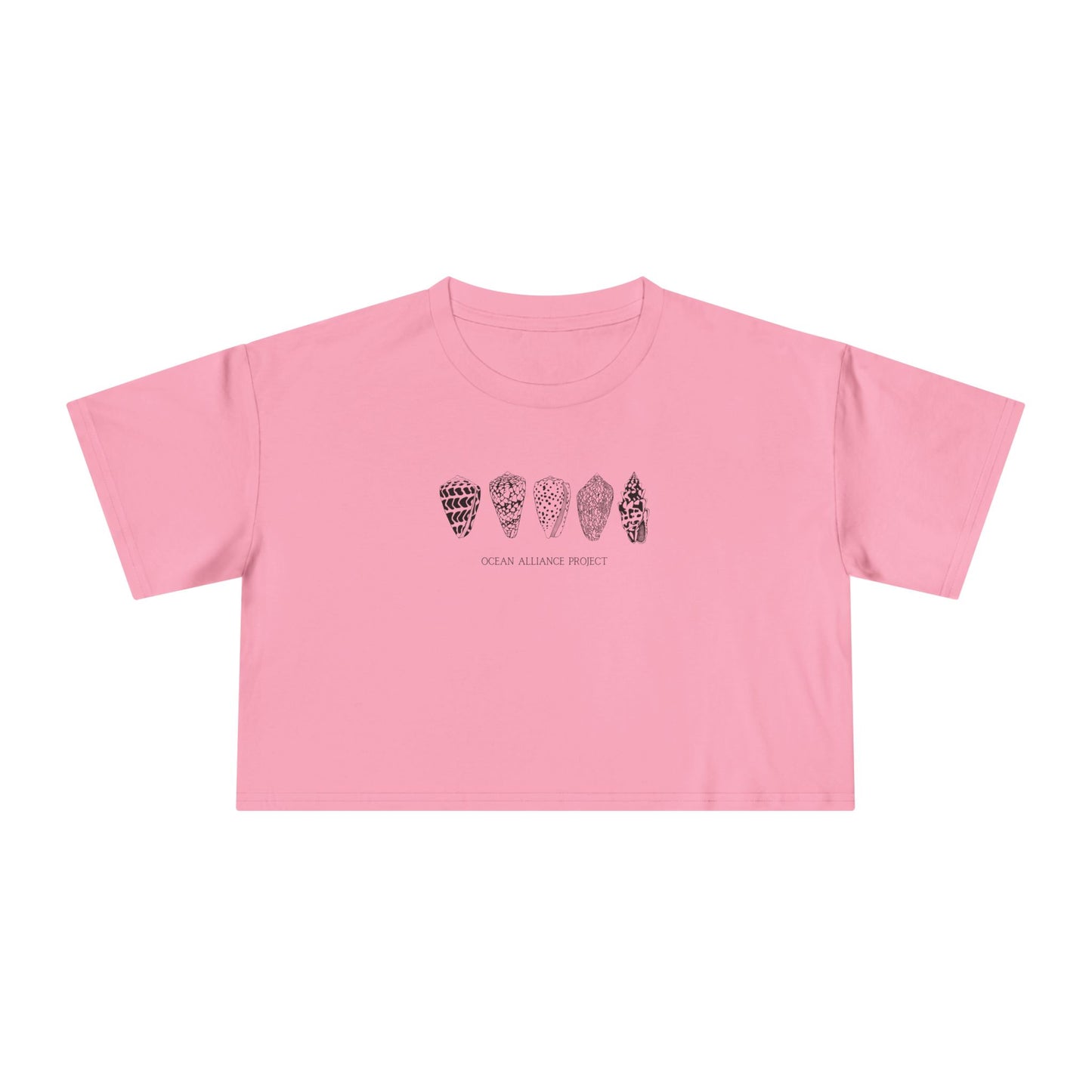 Black Shells/Women's Crop Tee