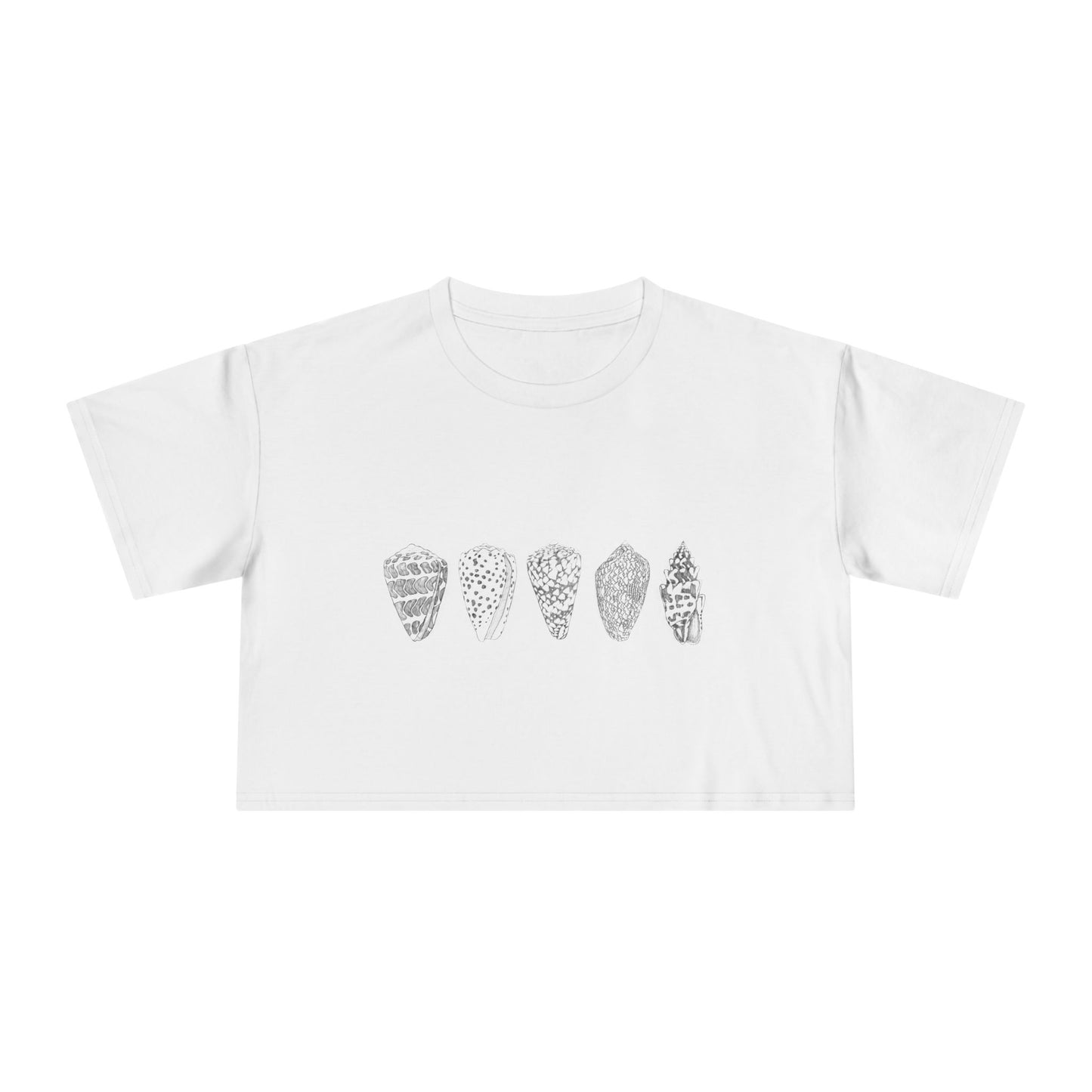 Black Shells/Women's Crop Tee