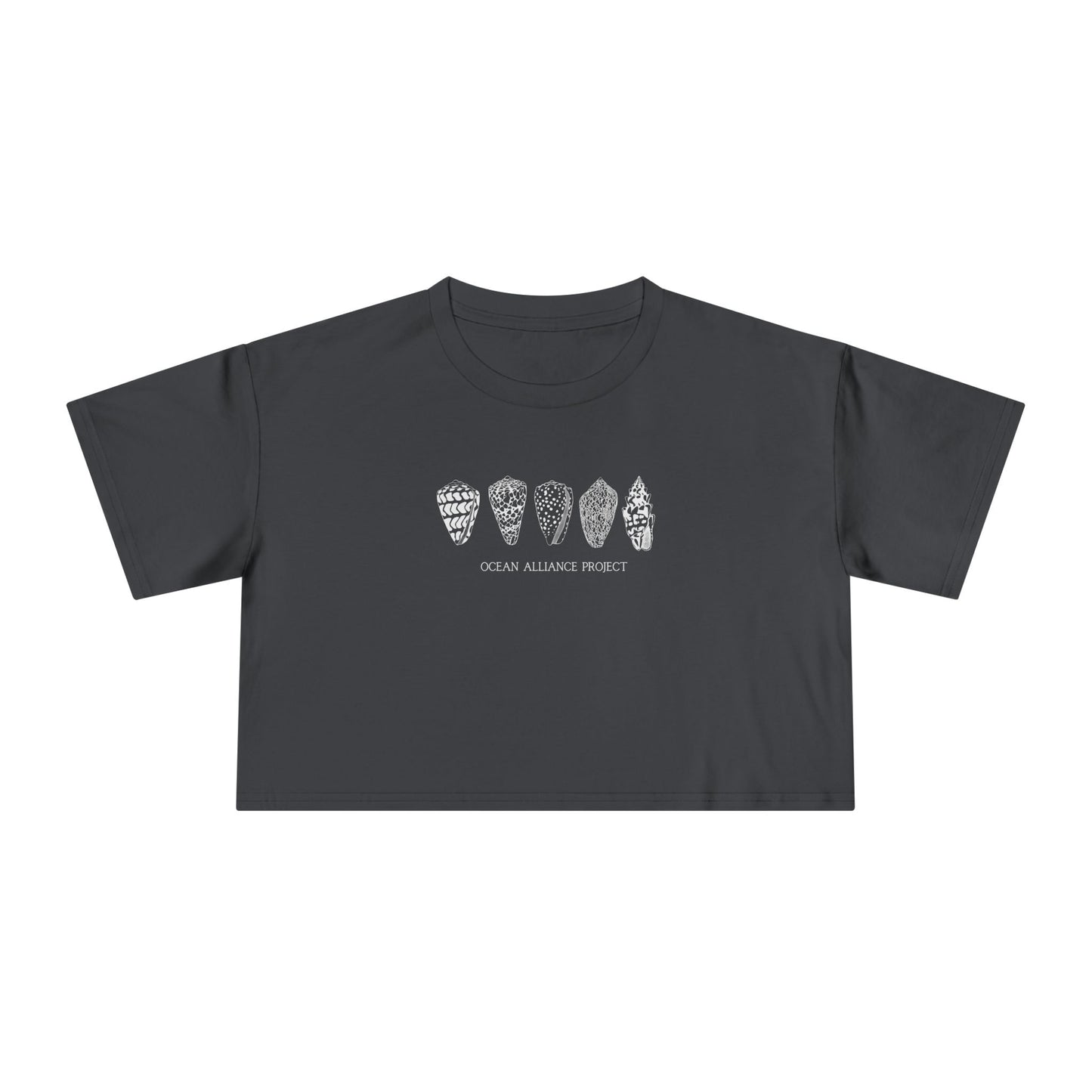 Black Shells/Women's Crop Tee