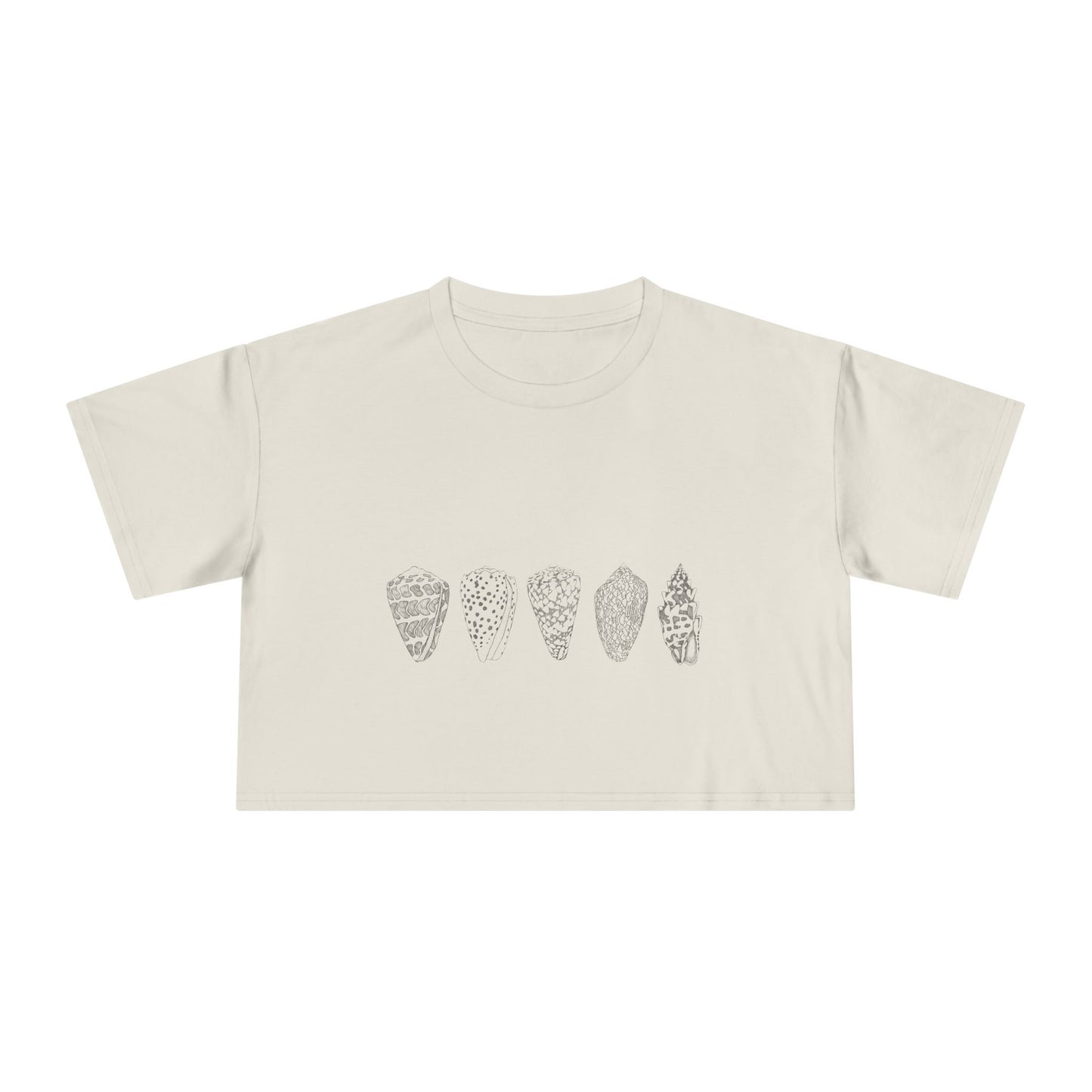 Black Shells/Women's Crop Tee