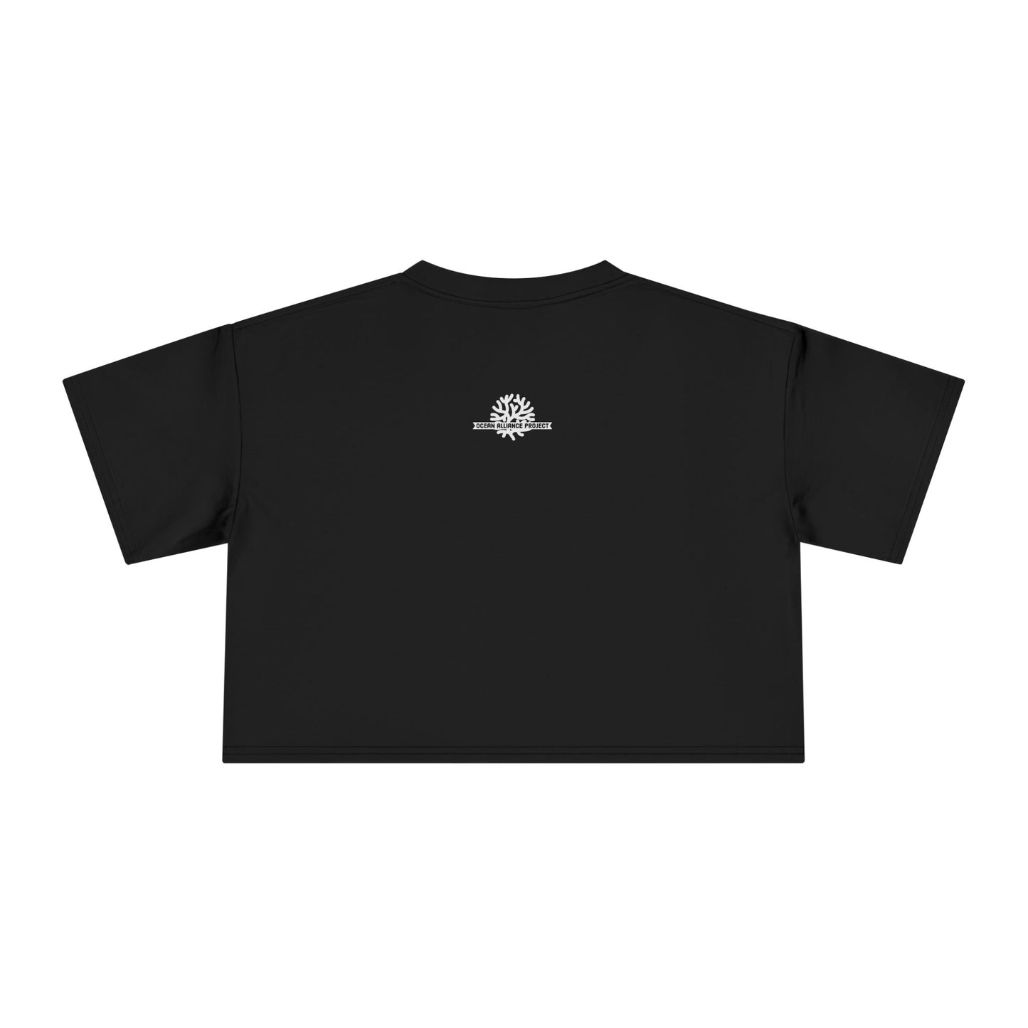 White Shells/Women's Crop Tee