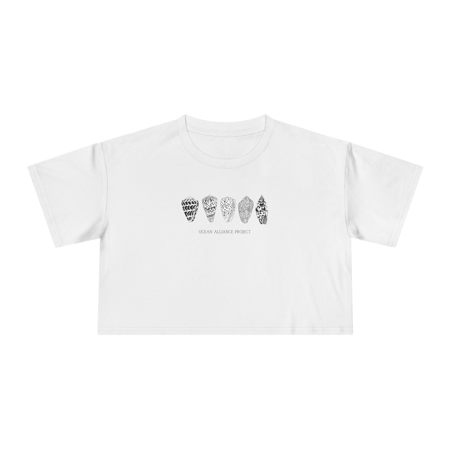 Black Shells/Women's Crop Tee