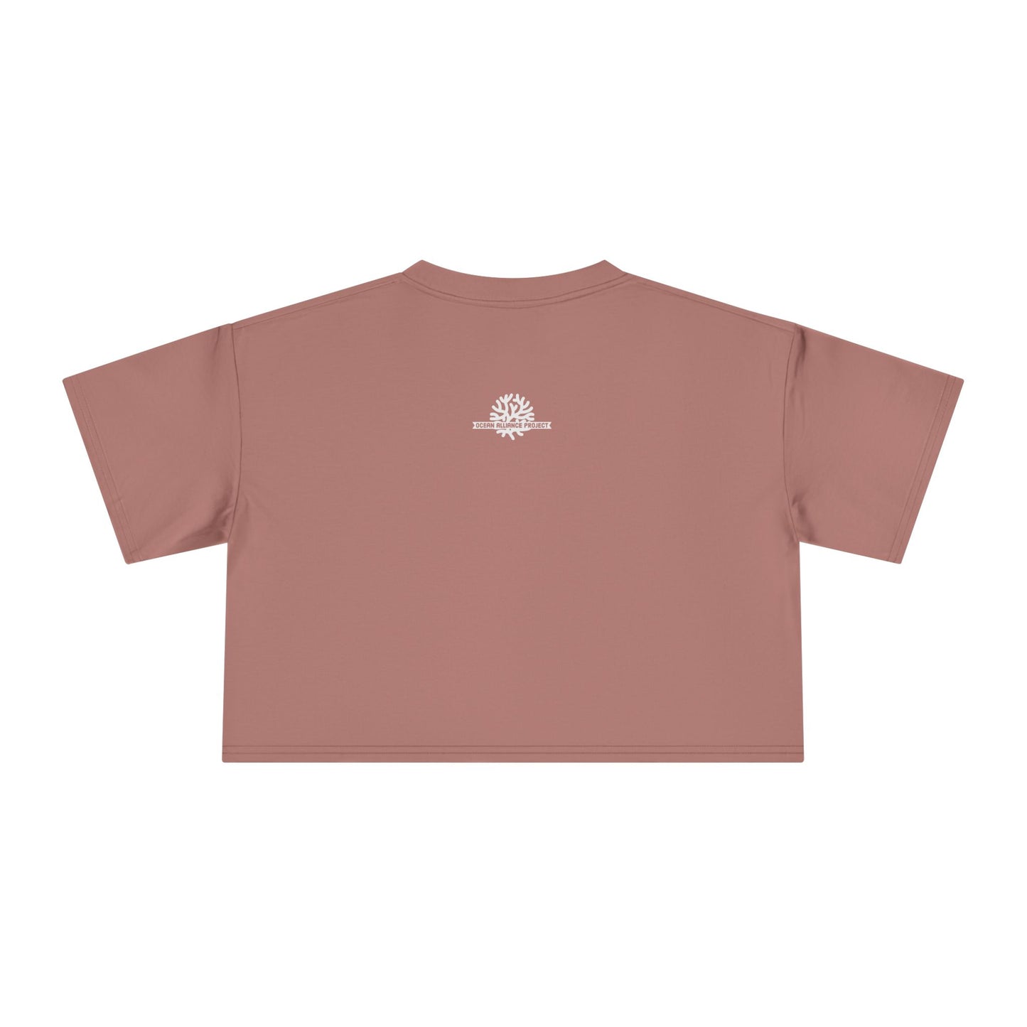 White Shells/Women's Crop Tee