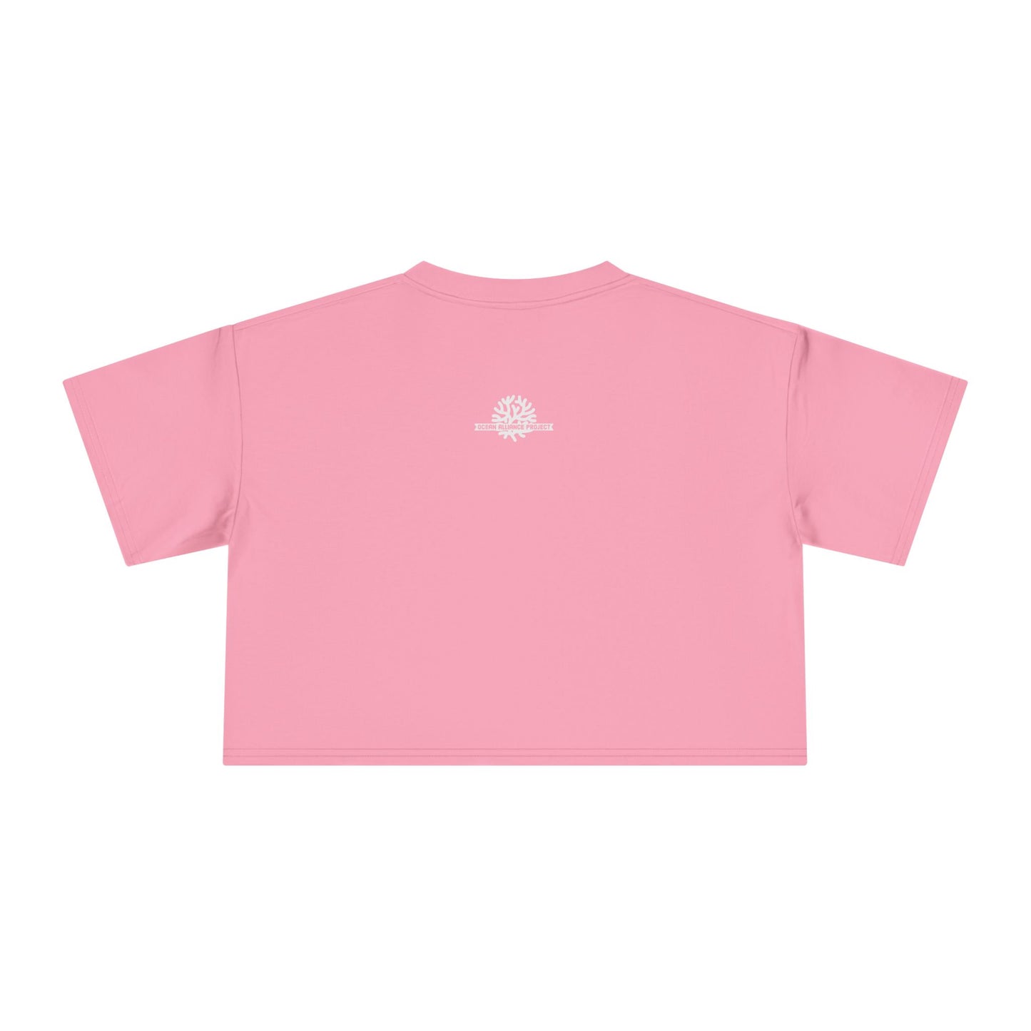 White Shells/Women's Crop Tee