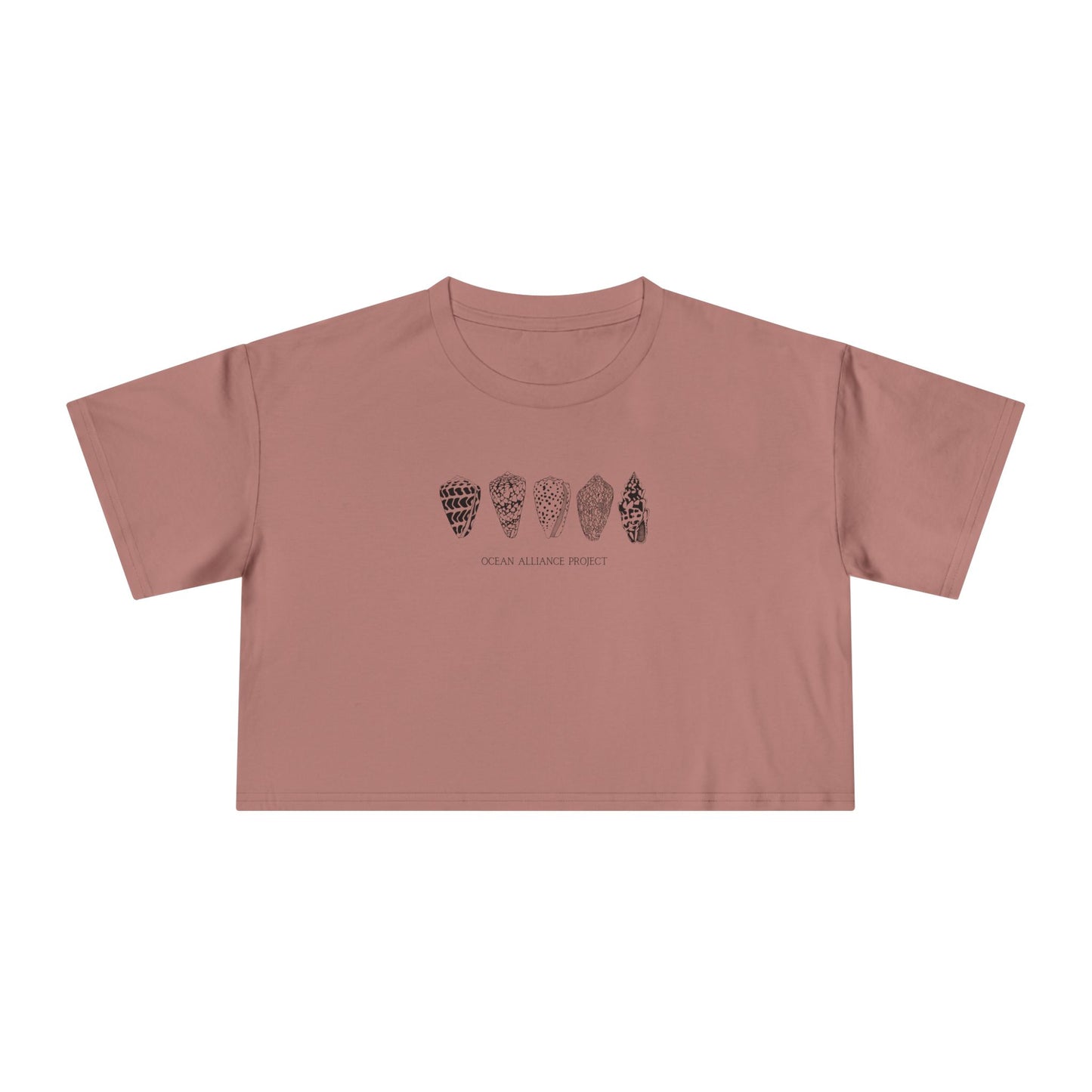 Black Shells/Women's Crop Tee