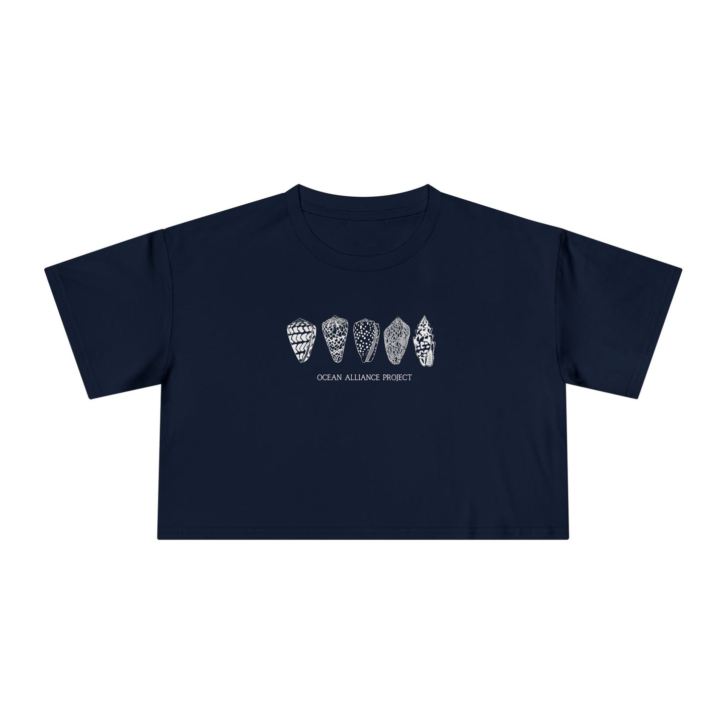 Black Shells/Women's Crop Tee