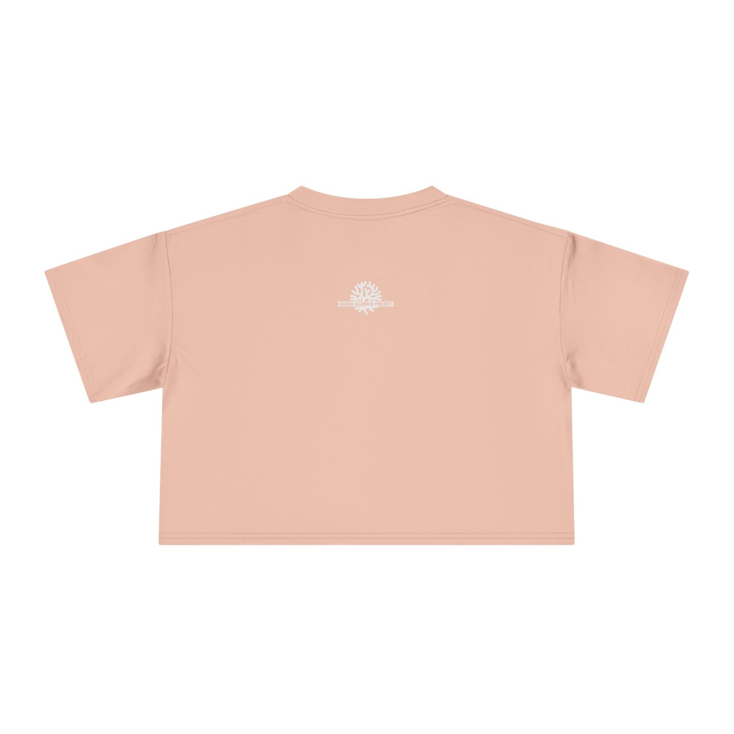 White Shells/Women's Crop Tee